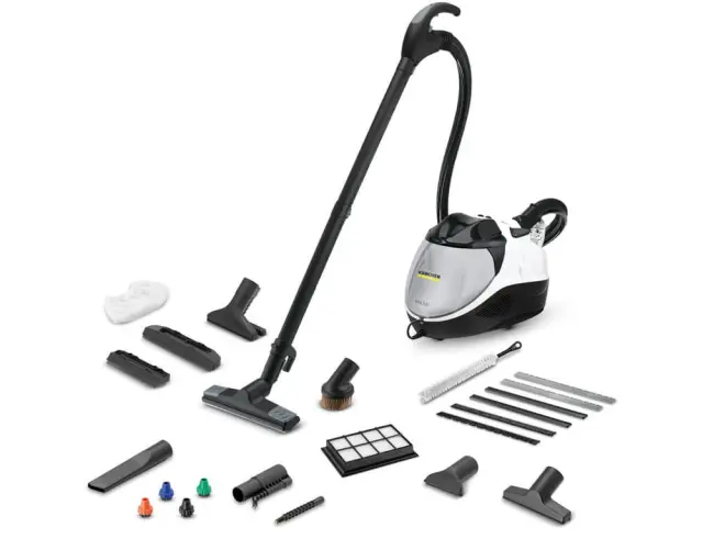 Ατμοσύστημα Karcher με αναρρόφηση SV 7, ισχύ 2200W, πίεση 4 bar και χωρητικότητα 0.45L 1.439-490.0