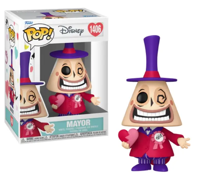 Funko Pop! Disney: the Nightmare Before Christmas Valentines s1 - Mayor #1406 Vinyl Figure