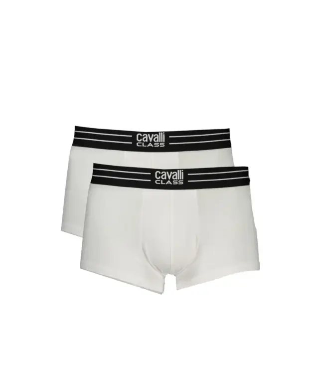 Cavalli Class - Ανδρικά Μποξεράκια 2Pack QXO01JJD003-00053 Λευκό 3