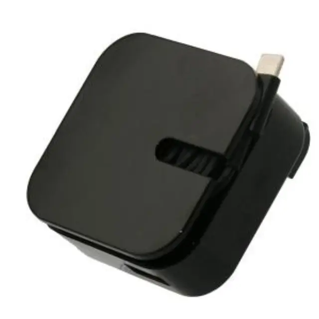 Φορτιστής Ταξιδίου Nortonline με Έξοδο USB A 2.1A & Ένσωματωμένο Καλώδιο Wrap Lightning Μαύρο N20577 3