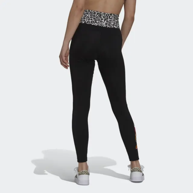 Adidas Farm Rio Feel Brilliant AEROREADY Γυναικείο Μακρύ Κολάν Ψηλόμεσο GS6340 Μαύρο 2