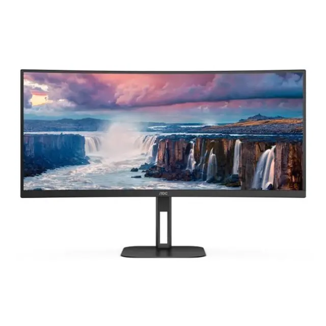 AOC Monitor 34" CU34V5C/BK VA UWQHD (CU34V5C/BK)