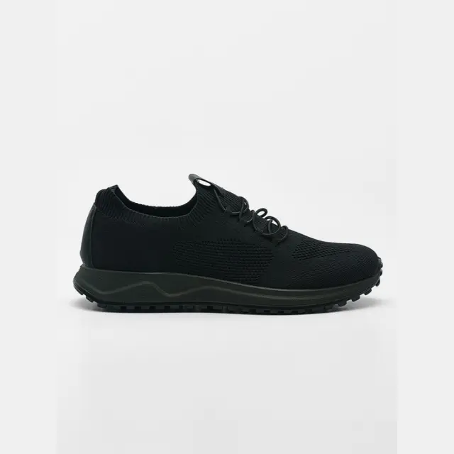 Imac Sneakers Ανδρικό ύφασμα/δέρμα Nubuck Μαύρο IMA/752690 NERO