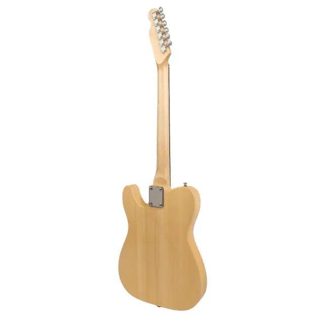V-TONE GTL39 NT electric guitar 4/4 telecaster 39" SS natural wood hex keys 2