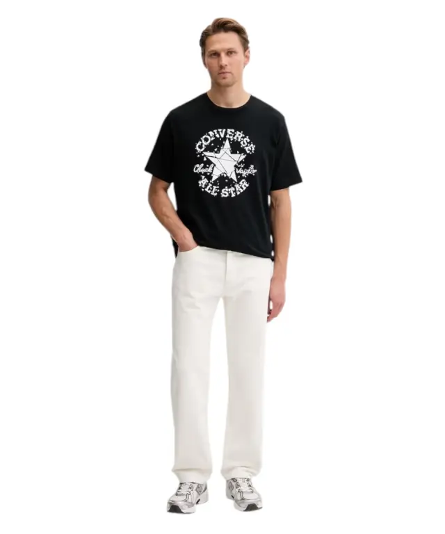 Converse - Ανδρικό T‑shirt Broken Glass CVM6T087-001 Μαύρο - M 3