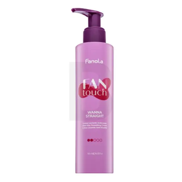 Fanola Fan Touch Wanna Straight Anti-Frizz Smoothing Cream smoothing cream anti-frizz 195 ml