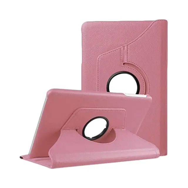 Θήκη Τάμπλετ Rotating Flip Cover Για Lenovo Tab M10 Plus (3rd Gen) 10.6" (TB128XU) Ροζ Χρυσή