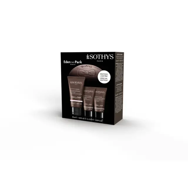 Sothys Homme Rejuvenating Fluid 50ml και ΔΩΡΑ 1) Facial Cleansing Gel 15ml και 2) Energizing Hair & Body Cleansing Gel 15ml