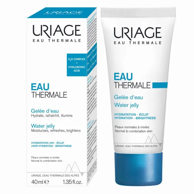 Uriage Eau Thermal Gelee D'Eau Ενυδατική Κρέμα Προσώπου για Κανονικές/Μικτές Επιδερμίδες 40ml 3