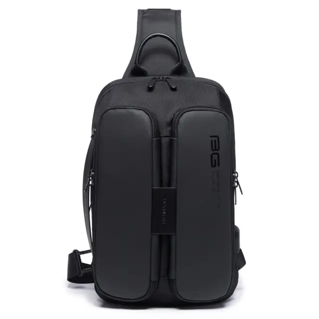 Τσαντάκι ώμου χιαστί crossbody Bange 7079 μαύρο - One Size
