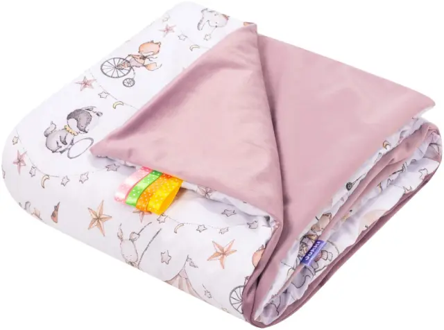 Παιδική Κουβέρτα 2 Όψεων 75x100cm Velvet Candy Circus Pink 5904506813285 2