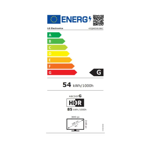 ΤΗΛΕΟΡΑΣΗ 43'' QNED 43QNED81B6C Mini LED LG 3
