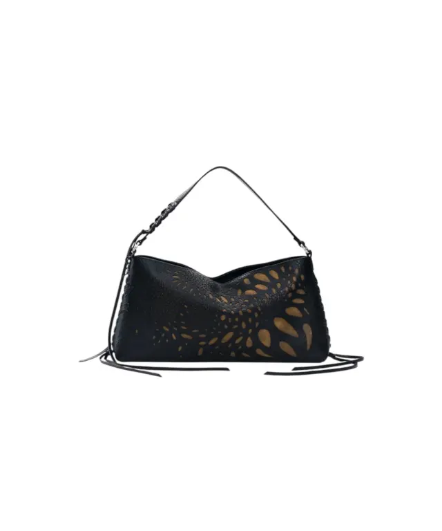 Desigual - Γυναικεία Τσάντα Ώμου / Χιαστί Notus Leiria Mini 26WAXP34-2000 Μαύρο