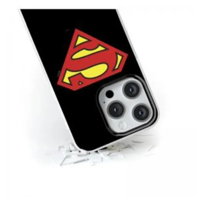 Θήκη Soft TPU DC Apple iPhone 15 Pro Superman 002 Full Print Μαύρο N64007 3