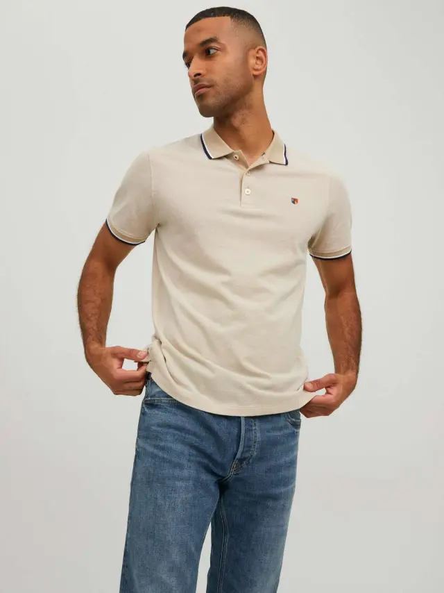 JPRBLUWIN POLO SS NOOS White Pepper 2