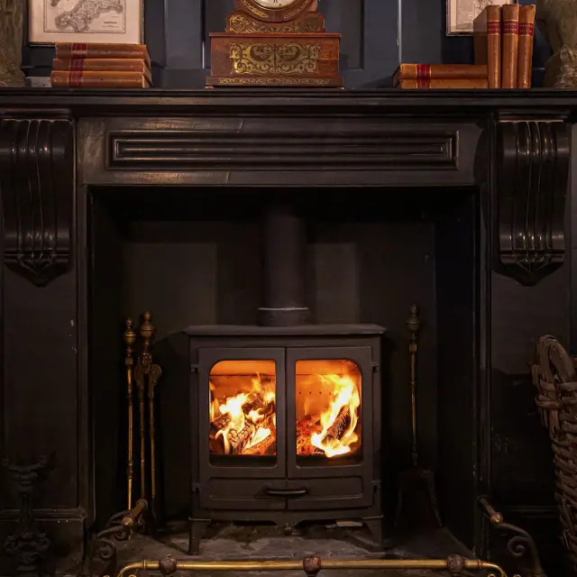 Charnwood All New Island I Σόμπα Ξύλου - Black 3