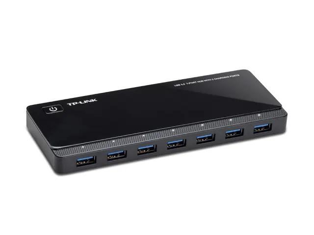 TP-Link UH720 USB 3.2 Gen 1 (3.1 Gen 1) Micro-B 5000 Mbit/s Black