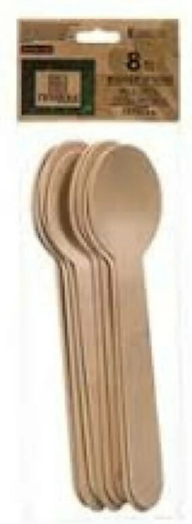 Tessera Ξυλινο Κουταλακι 8 Τεμ 16cm