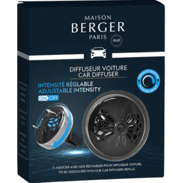 Maison Berger Paris Car Diffuser-Συσκευή Διάχυσης αρωματισμού αυτοκινήτου Technique Flower