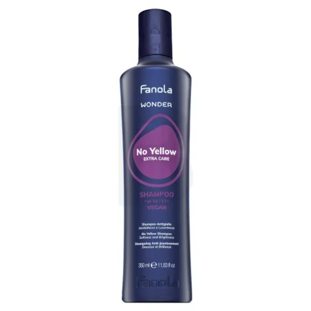 Fanola Wonder No Yellow Extra Care Shampoo shampoo to neutralize yellow tones 350 ml