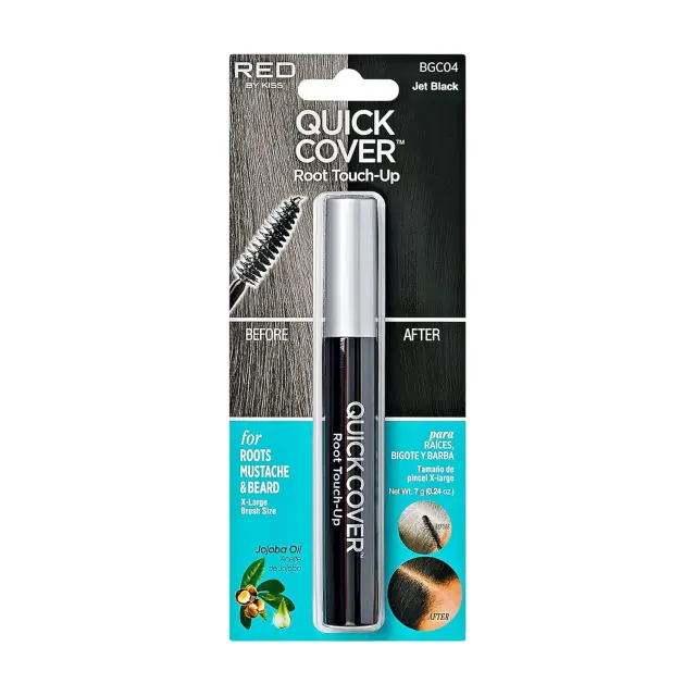 Kiss Quick Cover Root Touch Up Rescue - Jet Black