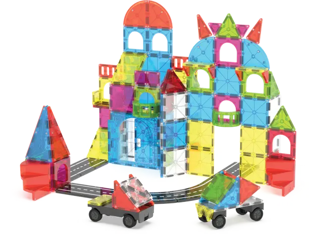 Magna-Tiles Μαγνητικά Πλακίδια City Center 110 Κομμάτια (3+ ετών) 251110CC 3