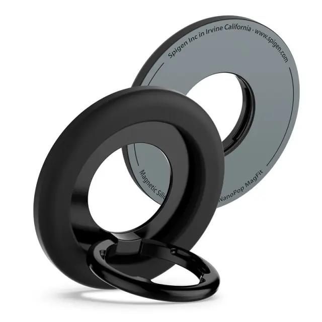 Spigen Nano Pop MagSafe Phone Holder, black sesame