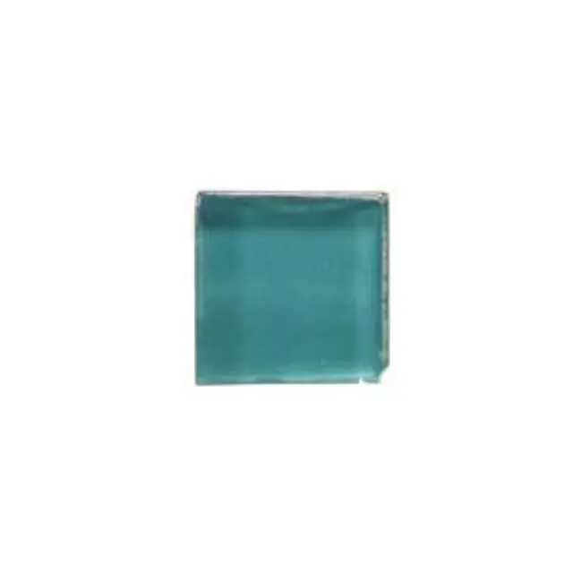 Γυάλινες Ψηφίδες Soft Glass - Turquoise - 10x10mm - 200gr