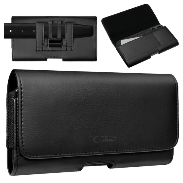 Tech-Protect® SM80 Universal Θήκη Ζώνης για Κινητό έως 6.8"- Black 2
