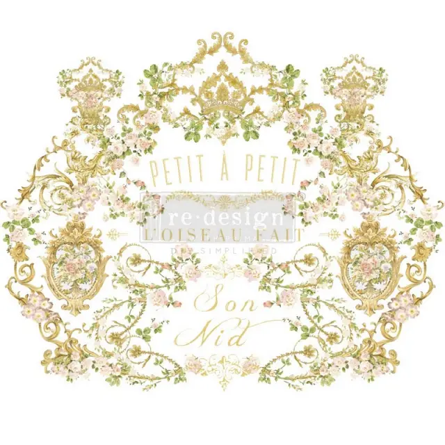 Χαρτί Decor Transfer Prima Re-Design, Kacha – Petit A Petit, 61x89cm