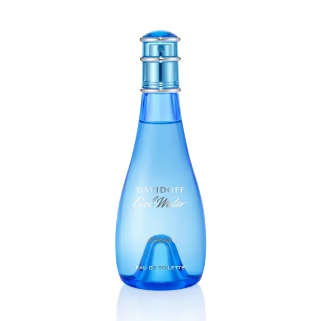 Davidoff Cool Water Woman Eau de Toilette 100ml Γυναικείο Άρωμα με Υδάτινες, Φρουτώδεις + Ξυλώδεις Νότες
