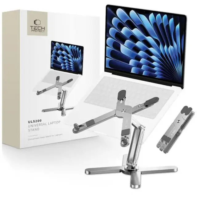 Tech-Protect® ULS200 Βάση για Laptop- Ασημί 3