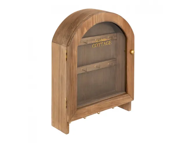 Ξύλινη Επιτοίχια Κλειδοθήκη Atmosphera Roxie Key Box με 12 θέσεις και διαστάσεις 22x7x28cm 203548