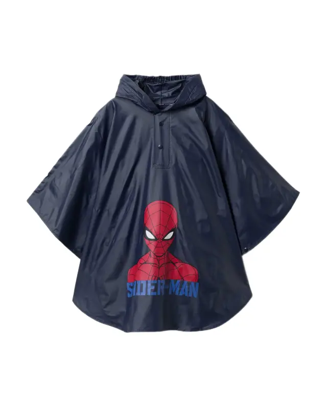 Zippy παιδικό αδιάβροχο πόντσο με κουκούλα Spiderman για αγόρι ZKBAC0202_26001-1