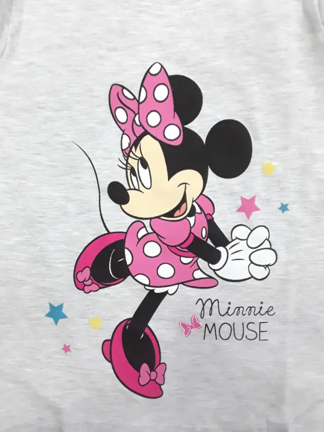 Πιτζάμα Μακρυμάνικη Minnie Grey Navy Stars 8020340 - 6-7 Y (122cm) 2