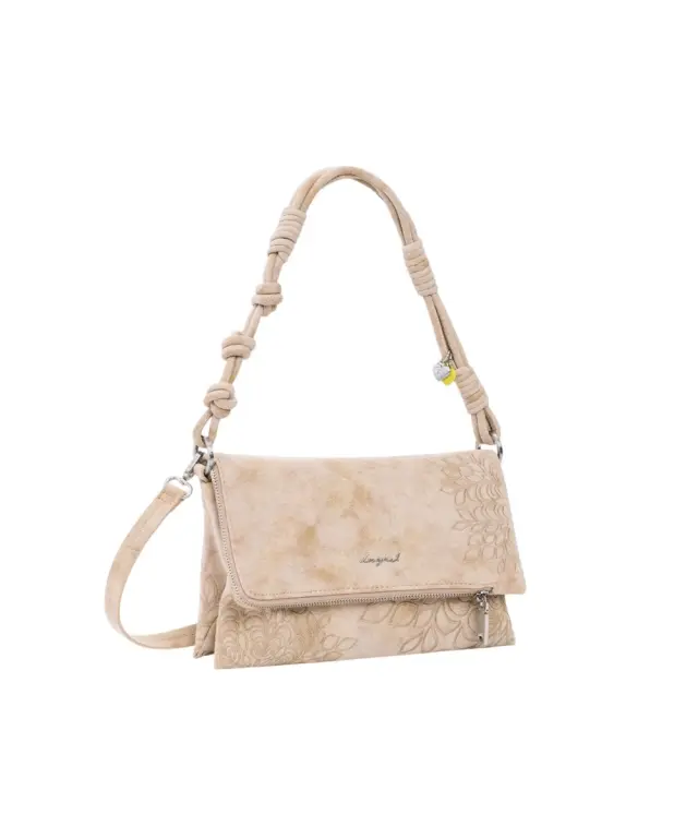 Desigual - Γυναικεία Τσάντα Ώμου Sierra Sand Murano 26SAXPB9-1018 Μπεζ 3