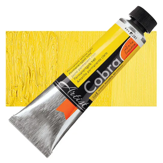 Λάδι Νερού Talens Cobra - 283 Permanent Yellow Light - 40ml