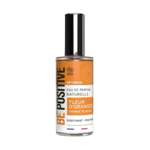Acorelle Certified Organic BE POSITIVE OPTIMISM Eau de Parfum Orange Blossom - Βιολογικό άρωμα για αισιοδοξία, 50ml