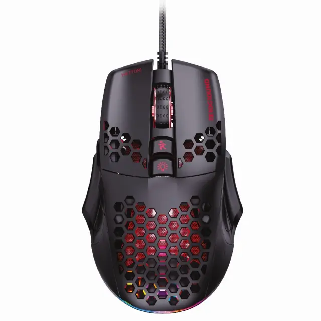 Zeroground MS-4500G HATTORI v4.0 RGB Gaming Ποντίκι Ενσύρματο με 7200 DPI + Optical Sensor