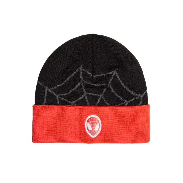 adidas Sportswear Kids Spider-Man Beanie Μαύρο - Κόκκινο HZ2917 (adidas Sportswear) - One Size