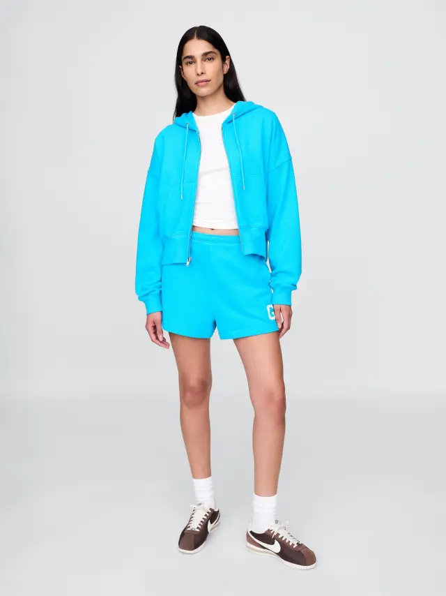 Heavyweight French Terry Classic Βαμβακερό Σορτς bright blue