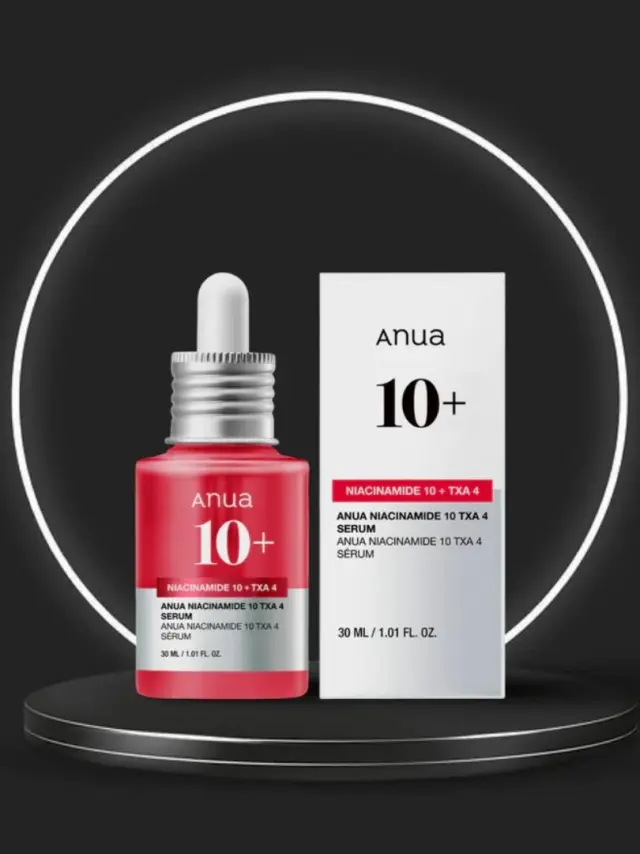 Anua Niacinamide 10% + TXA 4% Serum Ορός Λάμψης για Σκούρες Κηλίδες & Πανάδες με Νιασιναμίδη, Τρανεξαμικό Οξύ & Αρβουτίνη 30ml 2