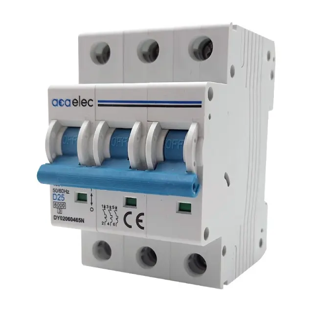 MCB 3P D25 6KA 3M / DY02060465N
