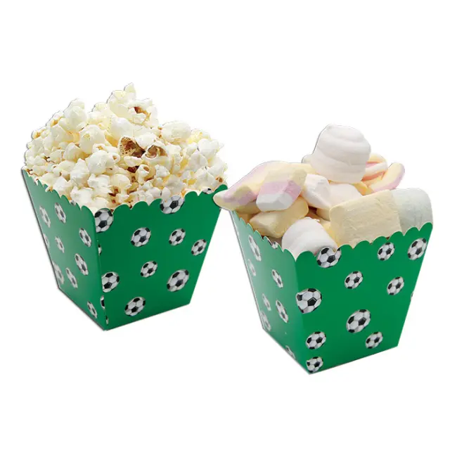 Κουτιά Pop Corn - Ποδόσφαιρο / 6 τμχ