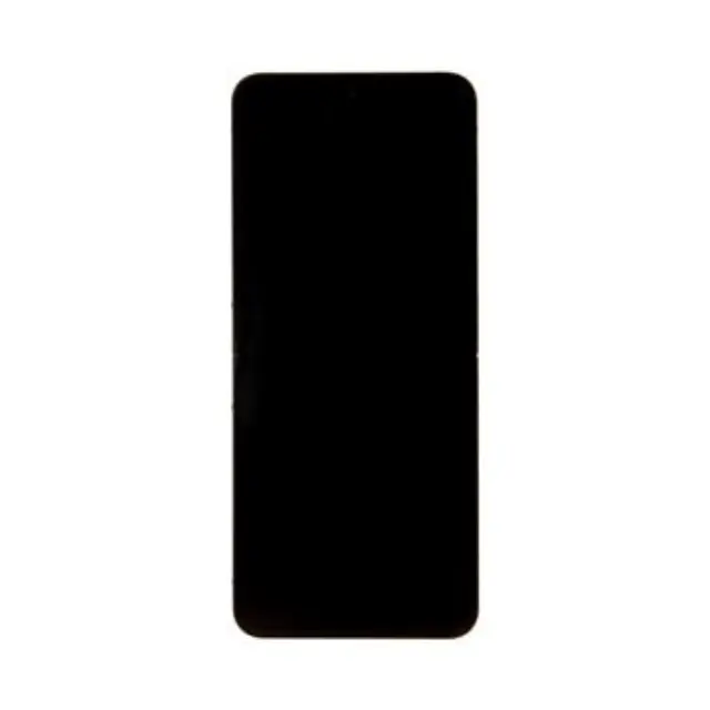 LCD display + Touch Unit + Front Cover Samsung F731 Galaxy Z Flip 5 5G Graphite (Service Pack)