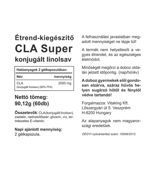 Vitaking CLA Super 2000 mg 2
