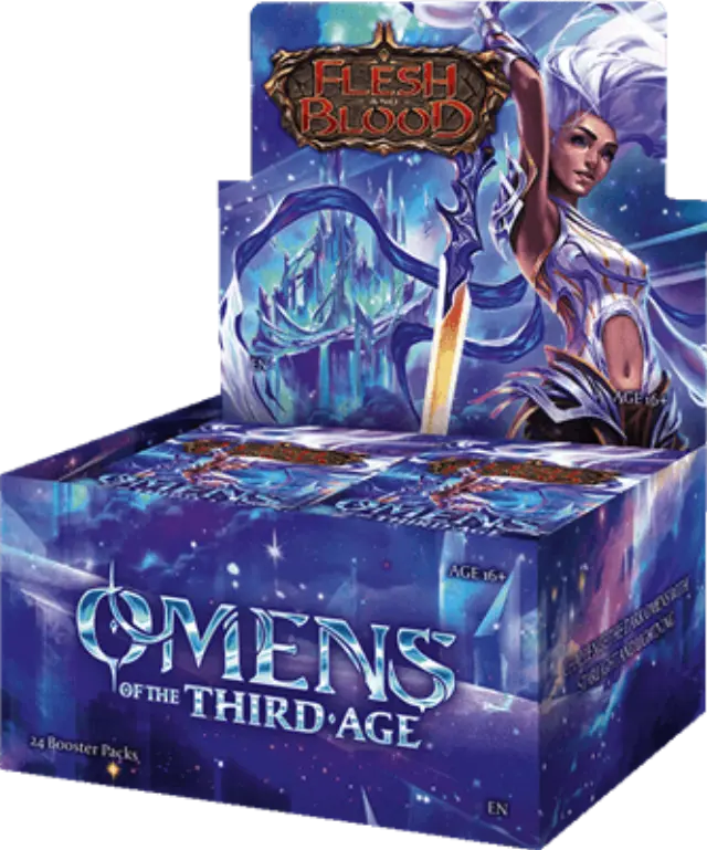 Flesh + Blood TCG - Omens of the Third Age Booster Display (24 Packs) - EN