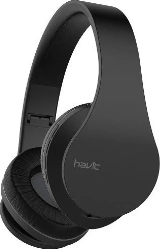 Havit i66 Ασύρματα Bluetooth Over-Ear Ακουστικά με Μικρόφωνο, AUX + microSD Μαύρα
