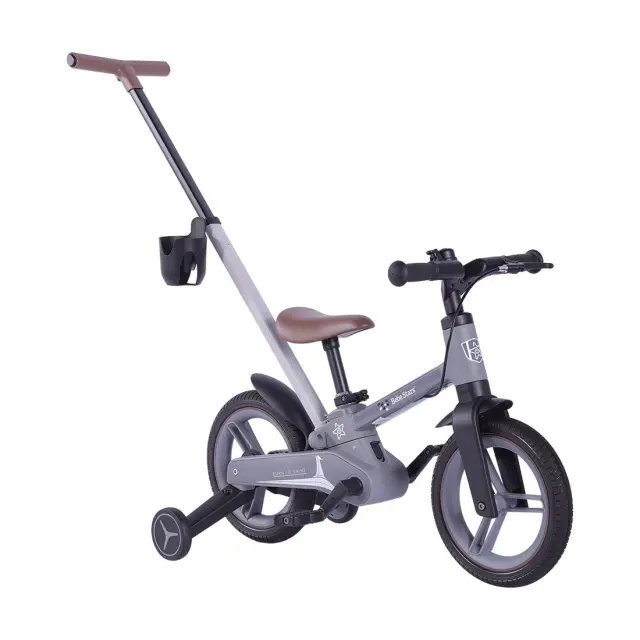 Ποδήλατο με βοηθητικές ρόδες Bebe Stars Speedy 4in1 Grey 811-186