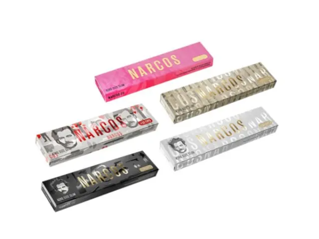 Narcos King Size Rolling Papers Limited Edition